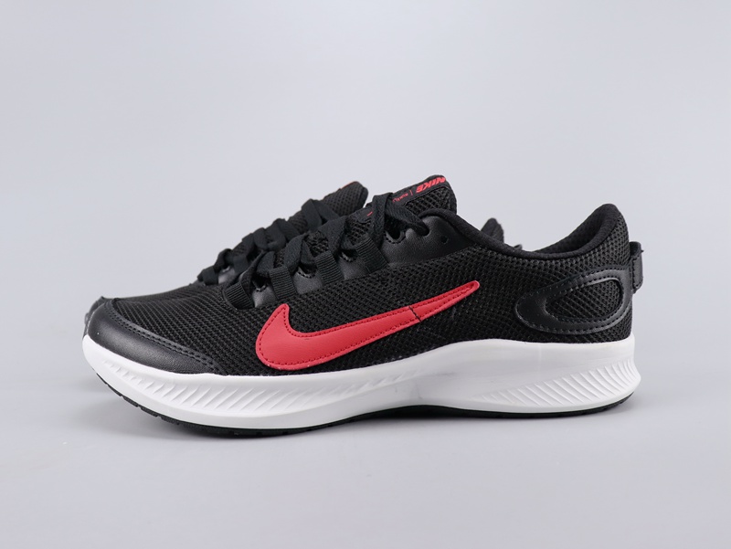 2020 Nike Court Vision LO ORMV Black Red White Shoes For Women